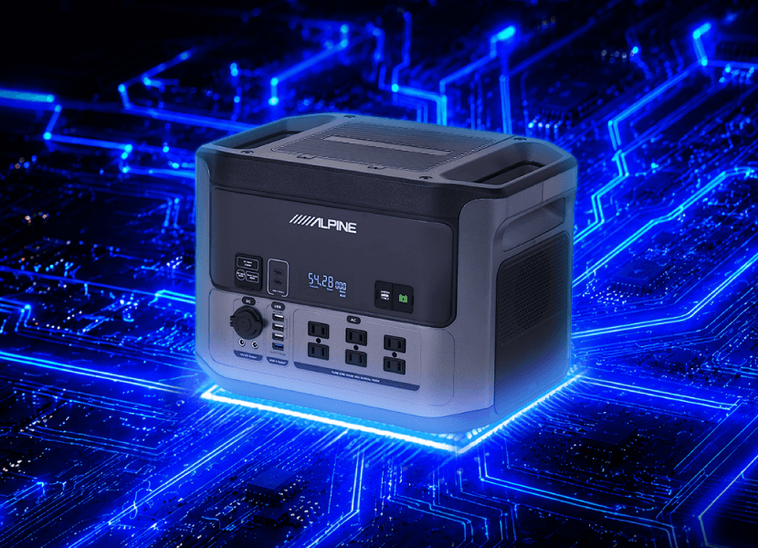 拡張バッテリー連結で最大2816Wh実現