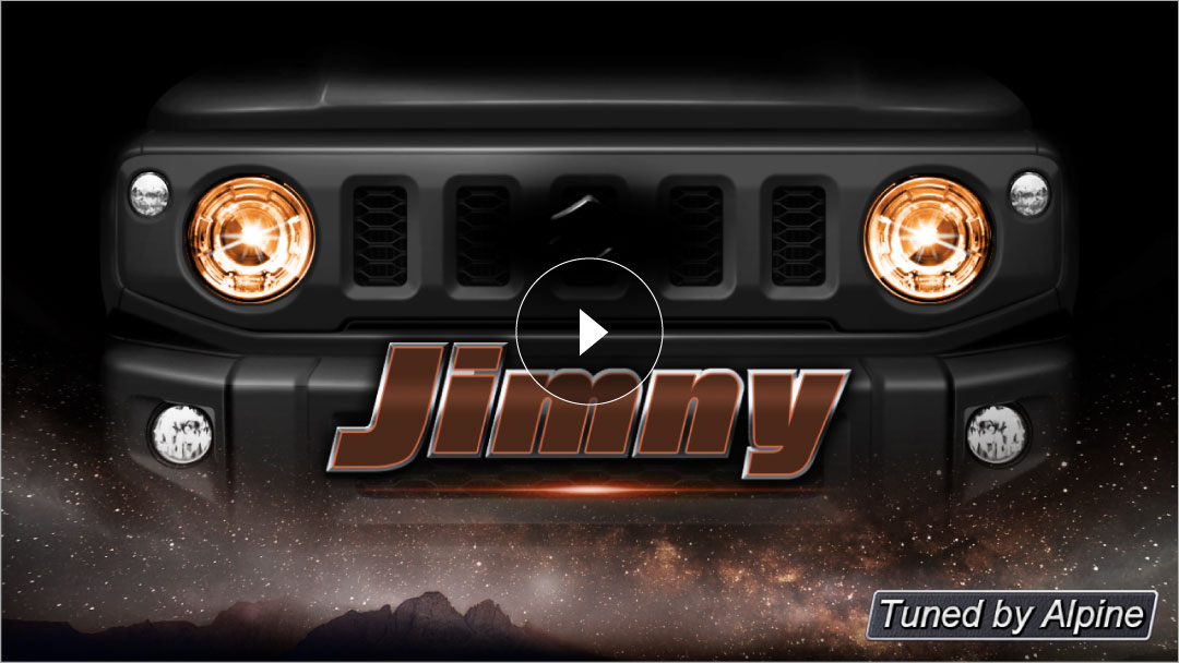 車種専用オープニング画面 Jimny