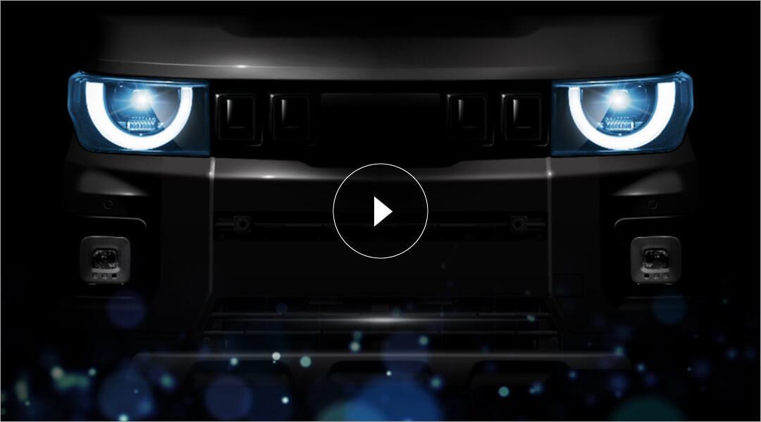 車種専用オープニング画面 DELICA MINI