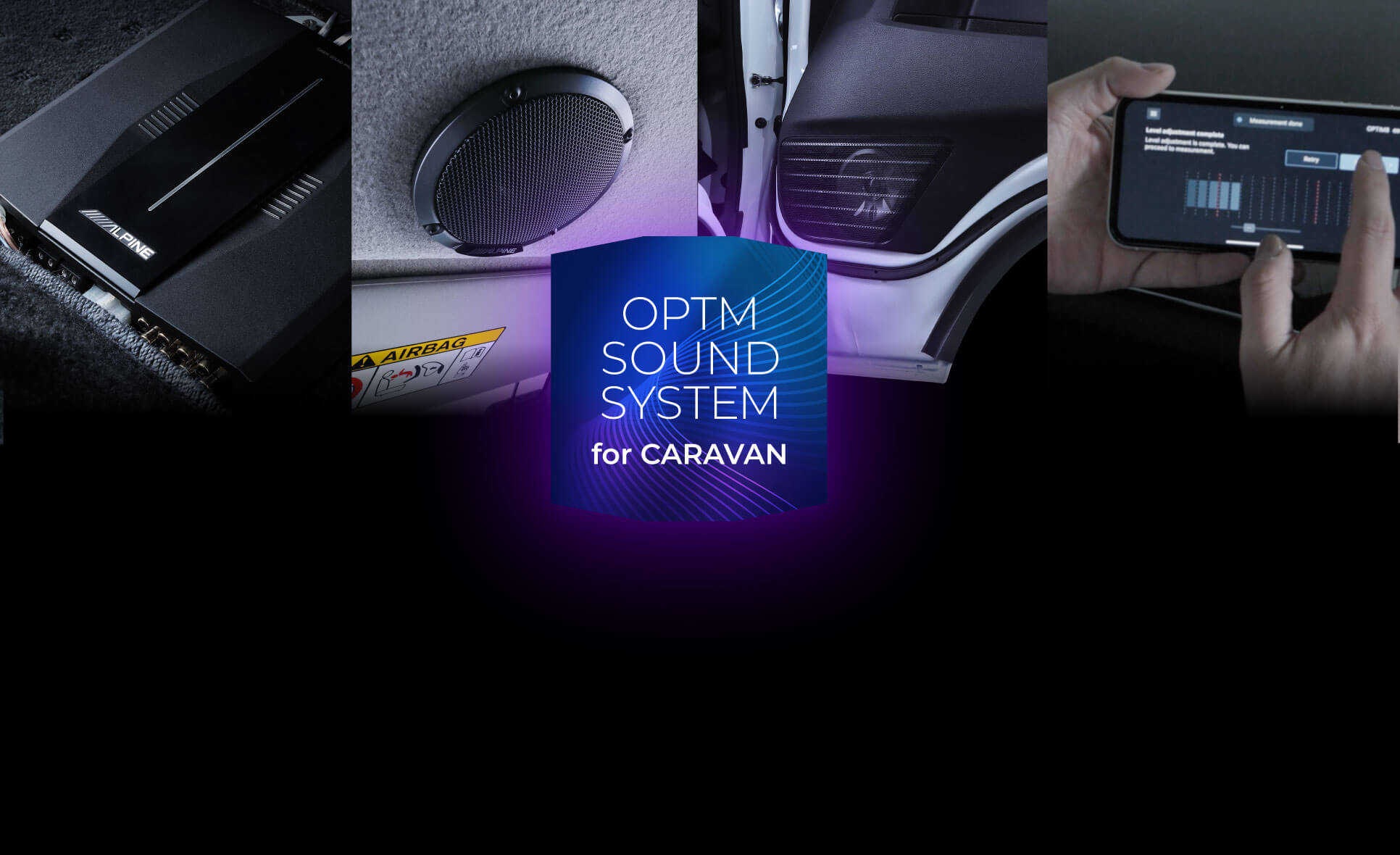 OPTM SOUND SYSTEM for CARAVAN