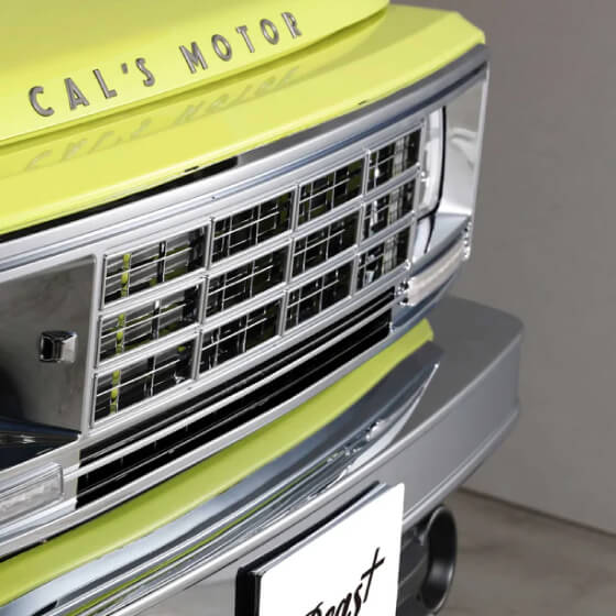 スクエアクロームメッキグリル