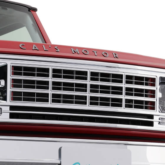 スクエアクロームメッキグリル