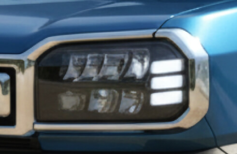 角目2灯LEDヘッドライト（純正）