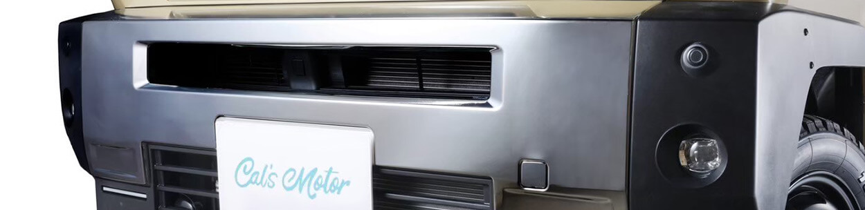 クロームメッキフロントバンパー