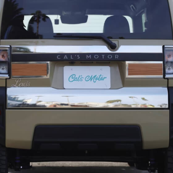 バックドアパネル/リアバンパーガーニッシュ