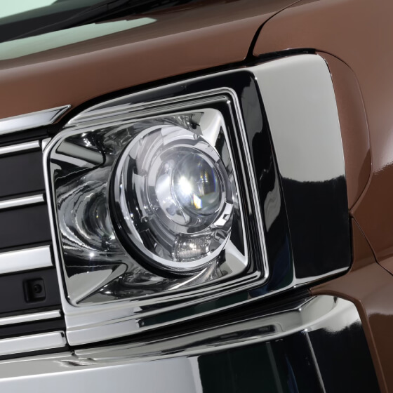 丸目2灯LEDヘッドライト