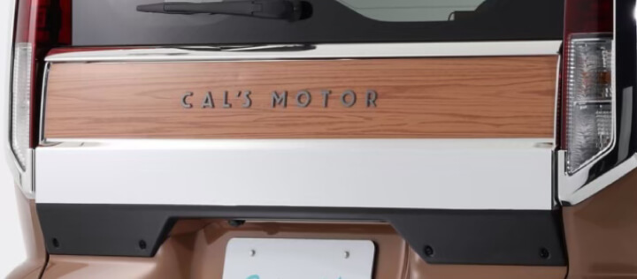 バックドアパネル/リアバンパーガーニッシュ