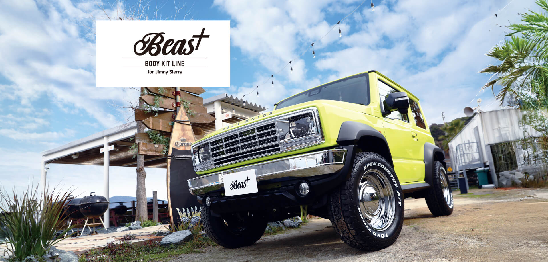 Beas+ BODY KIT LINE for Jimny Sierra