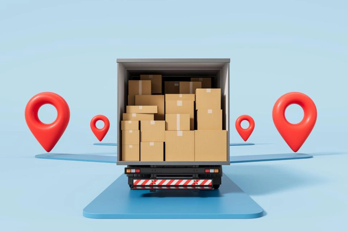 GPSトラッカーで車両位置が見える化のイメージ